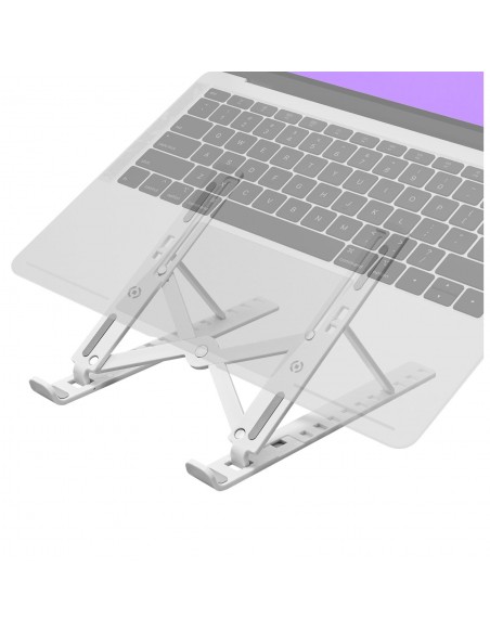 Celly Soporte de Escritorio para portátiles, tablets y libros Blanco