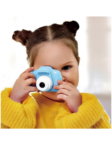 Celly KIDSCAMERA2 Cámara Digital para Niños Azul 3Mpx
