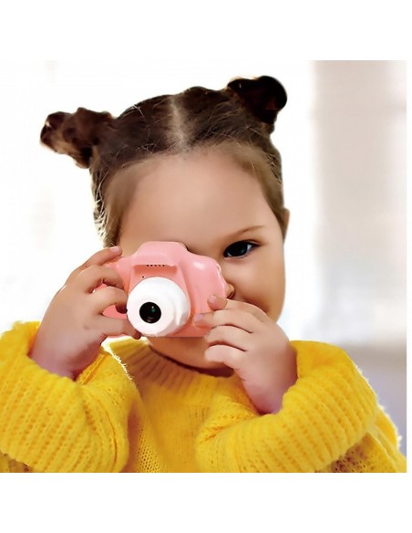 Celly KIDSCAMERA2 Cámara Digital para Niños Rosa 3Mpx
