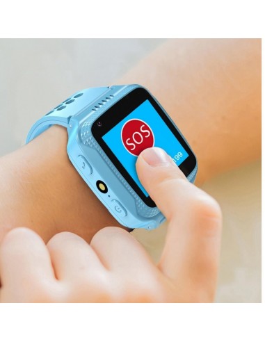 Celly KidsWatch Smartwatch para Niños Azul con SIM Localizador