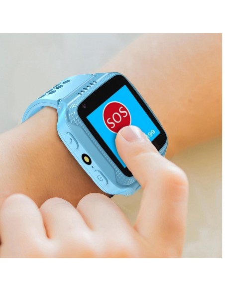 Celly KidsWatch Smartwatch para Niños Azul con SIM Localizador