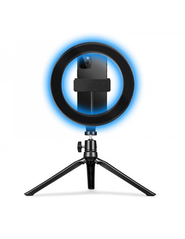 Celly Aro de Luz RGB 8" con Trípode