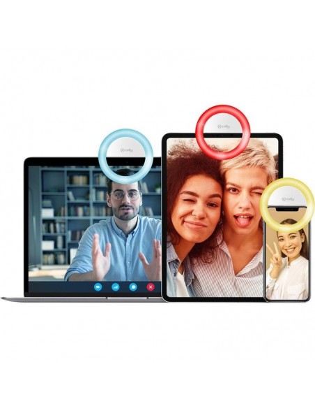Celly Aro de Luz RGB para Selfie