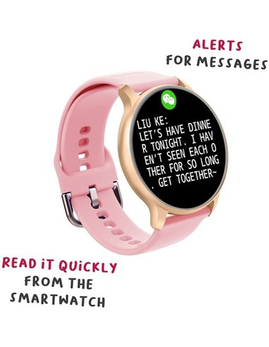 Celly TrainerMoon SmartWatch Rosa
