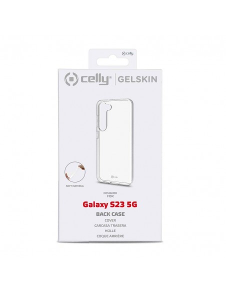 Celly Funda Transparente para Samsung Galaxy S23 5G