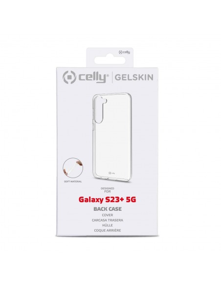 Celly Funda Transparente paraSamsung Galaxy S23+ 5G