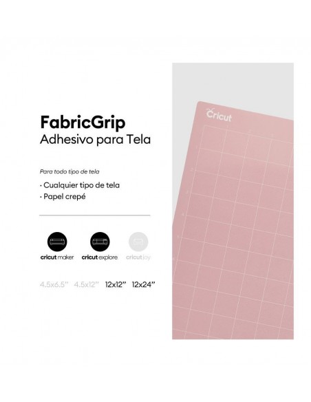 Cricut Tapete de Corte Fabric Grip Mat 30.5 x 61 cm