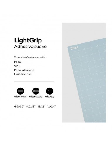 Cricut Tapete Light Grip 33 x 35.6 cm