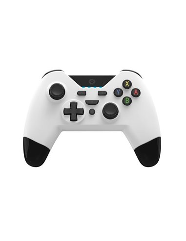 Gioteck WX4 Mando Bluetooth Blanco/Negro Compatible Nintendo Switch / PC