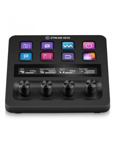 Elgato Stream Deck + Controlador de Estudio Negro