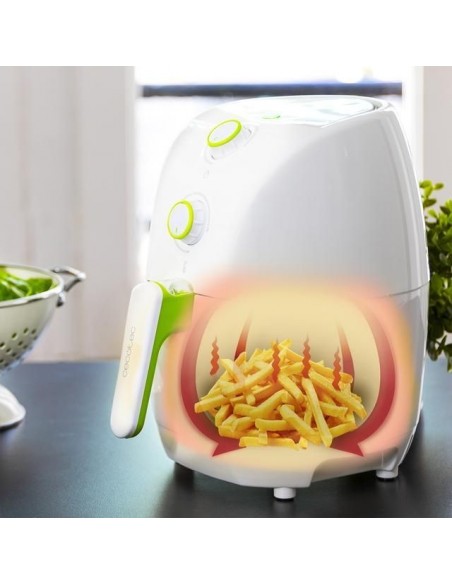 Cecotec Cecofry Compact Rapid White Freidora sin Aceite Airfryer 1.5L