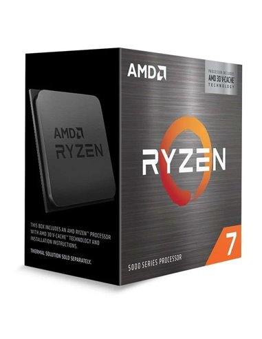 AMD Ryzen 7 5800X3D 3.4GHz Box Procesador sin Ventilador