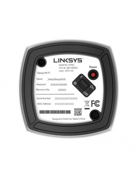 Linksys Velop Sistema Wi-Fi en Malla Doméstico AC2400 2 Nodos