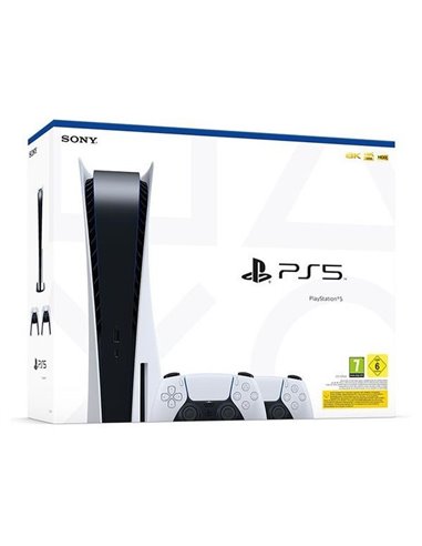 Sony PlayStation 5 825GB + 2 Mandos DualSense
