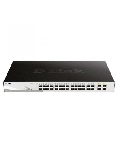 D-Link DGS-1210-28P/E Smart+ Switch Gestionado 24xGb PoE 4xSFP
