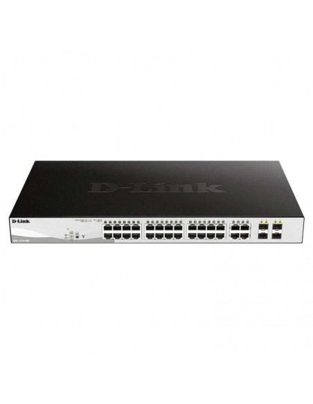 D-Link DGS-1210-28P/E Smart+ Switch Gestionado 24xGb PoE 4xSFP