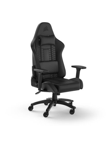 Corsair TC100 RELAXED Leatherette Silla Gaming Negra