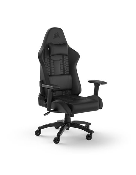 Corsair TC100 RELAXED Leatherette Silla Gaming Negra