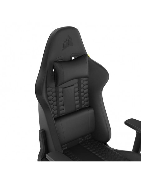 Corsair TC100 RELAXED Leatherette Silla Gaming Negra