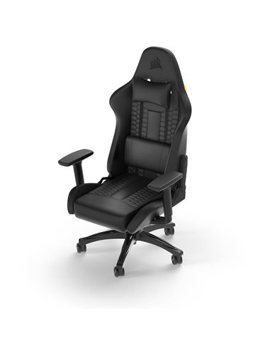 Corsair TC100 RELAXED Leatherette Silla Gaming Negra