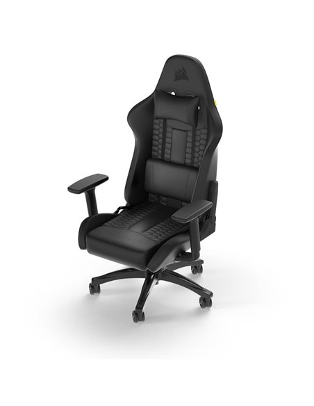 Corsair TC100 RELAXED Leatherette Silla Gaming Negra
