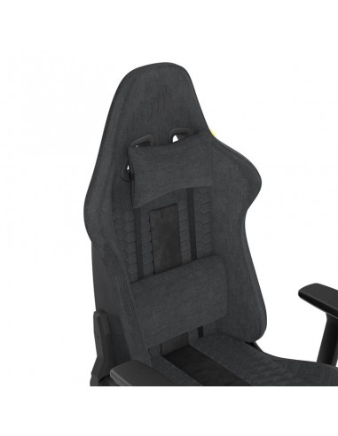 Corsair TC100 RELAXED Fabric Silla Gaming Gris/Negra