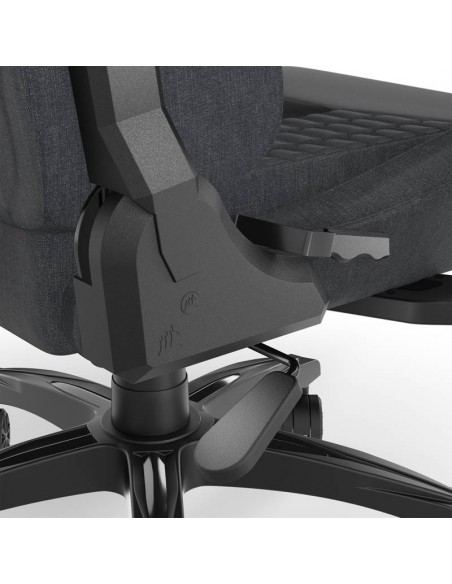 Corsair TC100 RELAXED Fabric Silla Gaming Gris/Negra