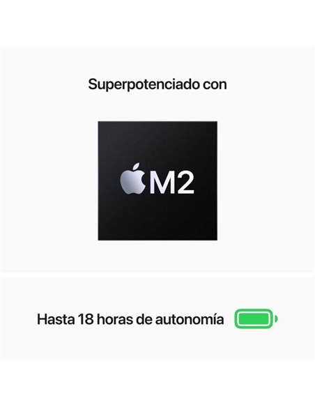 Apple Macbook Air Apple M2/ 8GB/ 512 GB SSD/ GPU Deca Core/ 13.6" Plata