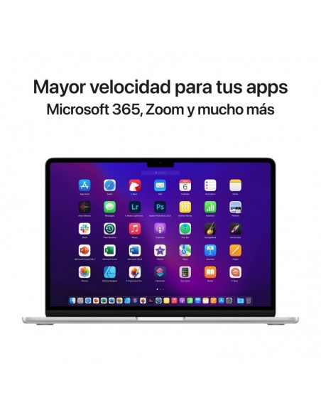 Apple Macbook Air Apple M2/ 8GB/ 512 GB SSD/ GPU Deca Core/ 13.6" Plata