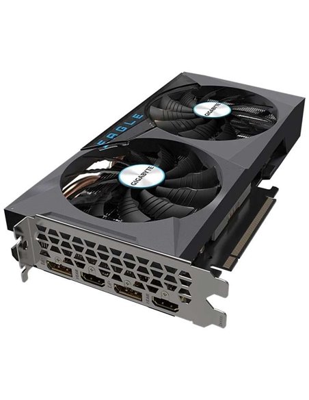 Gigabyte GeForce RTX 3060 EAGLE OC 12GB GDDR6 Rev 2.0 (LHR) Tarjeta Gráfica