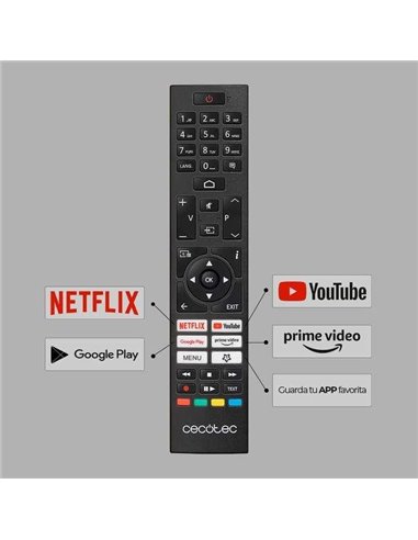 Cecotec A1 Series ALU10043S LED 4K UHD HDR10 43" Televisor
