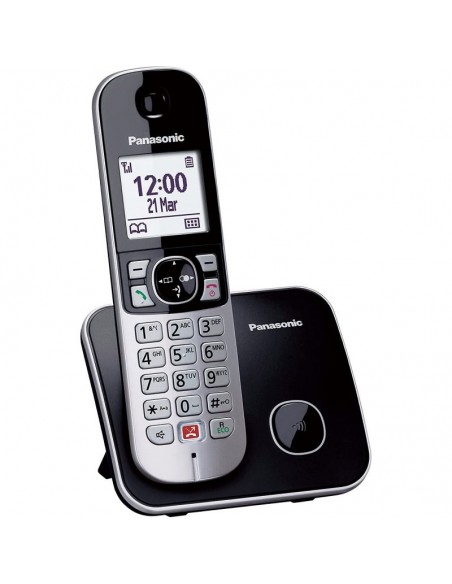 Panasonic KX-TG6851SP Teléfono Fijo Inalámbrico Gris/Negro