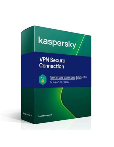 Kaspersky VPN Secure Connection 3 Dispositivos 1 Año