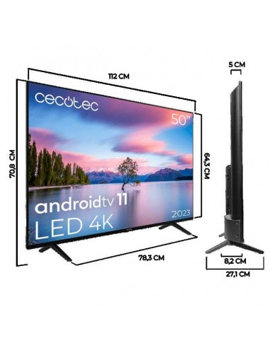 Cecotec A1 series ALU10050S LED 50” 4K UHD Televisor