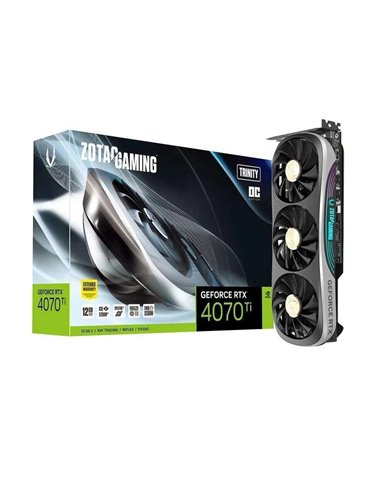 Zotac Gaming GeForce RTX 4070 Ti Trinity OC 12GB GDDR6X DLSS3 Tarjeta Gráfica
