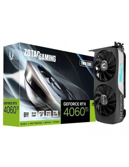 Zotac Gaming GeForce RTX 4060 Ti Twin Edge 8GB GDDR6 DLSS3 Tarjeta Gráfica