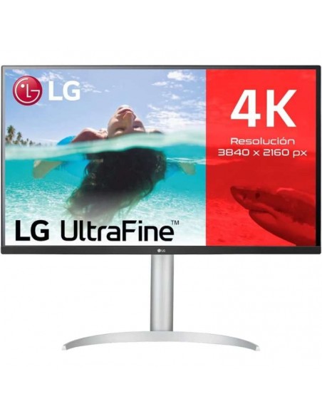 LG UltraFine 32UP55NP-W 32" VA QHD FreeSync Blanco Monitor