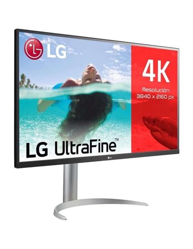 LG UltraFine 32UP55NP-W 32" VA QHD FreeSync Blanco Monitor
