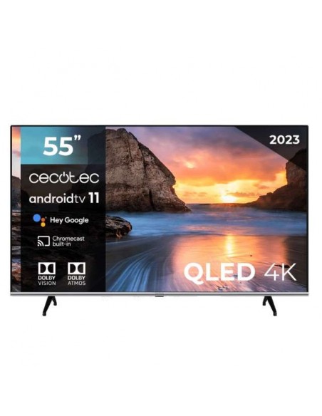 Cecotec V1 series VQU10055S QLED 4K UltraHD 55" Televisor