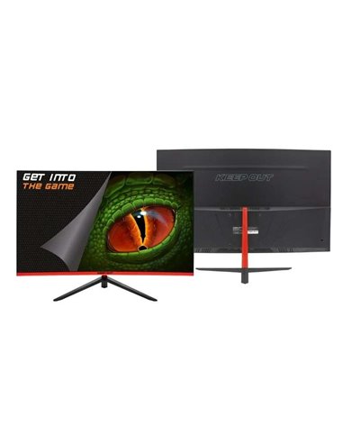 Keep Out XGM27PRO2KV2 27" LED QHD 165Hz G-Sync Compatible Monitor Curvo Gaming