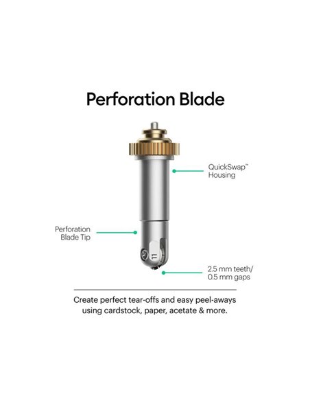 Cricut cuchilla de perforación