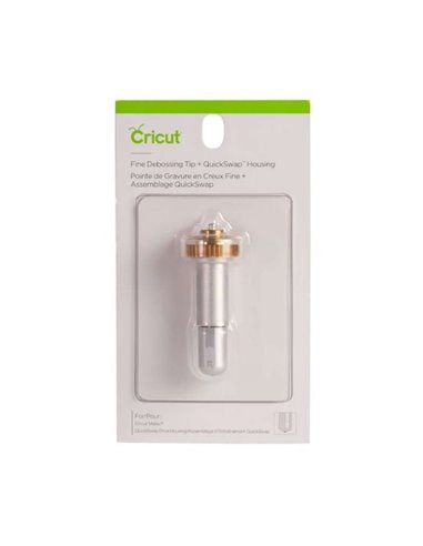 Cricut Kit Punta Fina de Grabado debossing + Portacuchillas QuickSwap