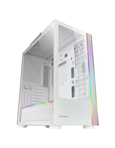 Mars Gaming MC-Ultra Torre Custom XXL Caja Cristal Templado USB 3.0 ARGB Blanca