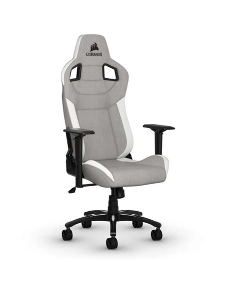 Corsair T3 Rush Silla Gaming Blanca/Gris