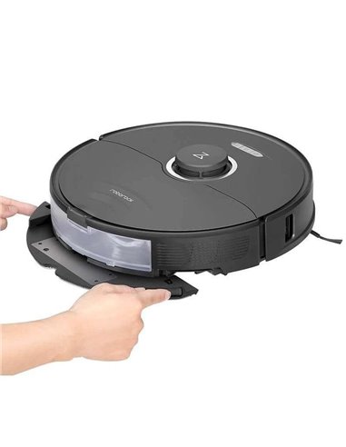 Roborock S8 Robot Aspirador y Fregasuelos Negro