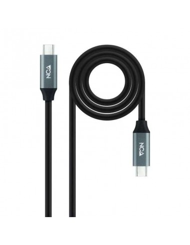 Nanocable Cable USB 3.2 Gen2x2 20Gbps 5A/100W 4K/60Hz USB-C/M-USB-C/M 3m