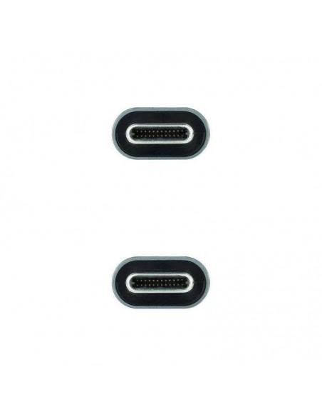 Nanocable Cable USB 3.2 Gen2x2 20Gbps 5A/100W 4K/60Hz USB-C/M-USB-C/M 3m