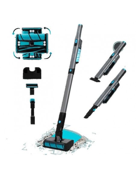 Cecotec Scoba 2100 Twice Aspirador Escoba sin cables sin bolsa