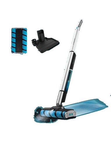 Cecotec FreeGo Wash Twice Spray Fregona eléctrica sin cables Autonomía 40 min.