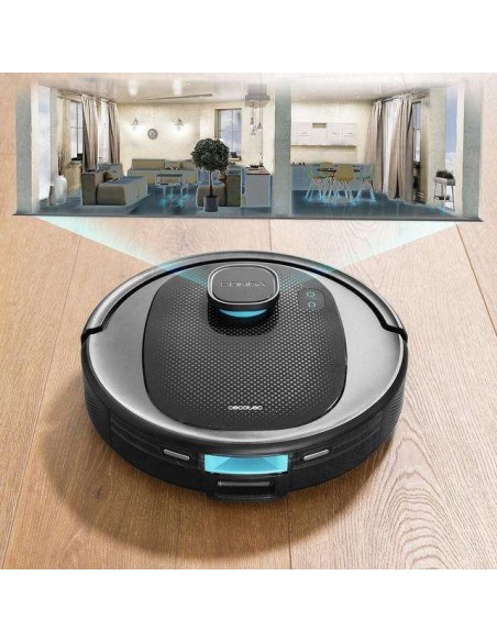 Cecotec Conga 7490 Eternal X-Treme Robot aspirador con tecnología de navegación láser